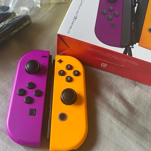 Nintendo Switch - Switch Joy-Con ジョイコン ネオンパープル×ネオン ...