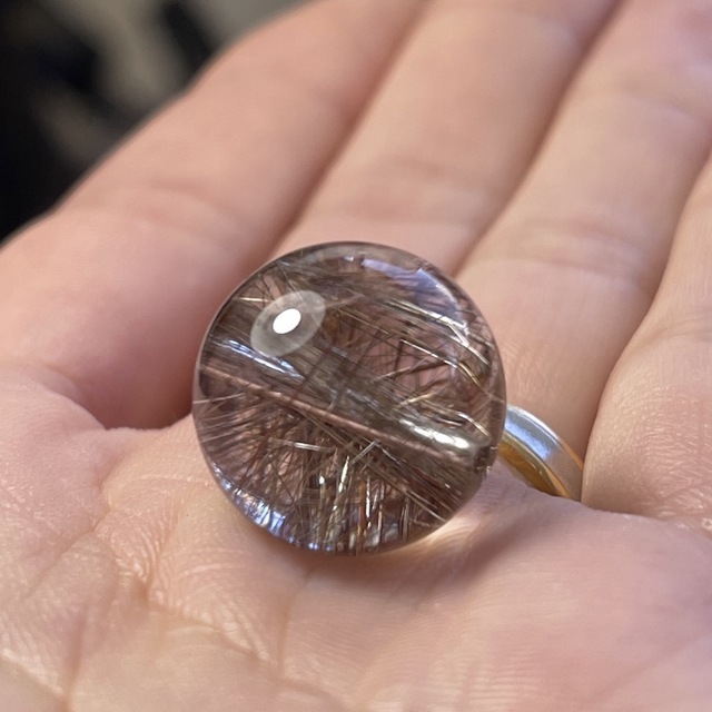 ルチルクォーツ 約16.50mm 4