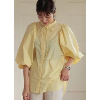 ドノバン ボリュームスリーブリボンブラウスの通販 by hr's shop|ラクマ