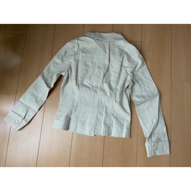 Feroux(フェルゥ)の新品タグつき　フェルウ　ベージュシャツ風ジャケット　サイズ2 レディースのジャケット/アウター(その他)の商品写真