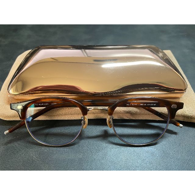 10eyevan no.1 4 1003/4S Demi/old gold 新品サングラス/メガネ