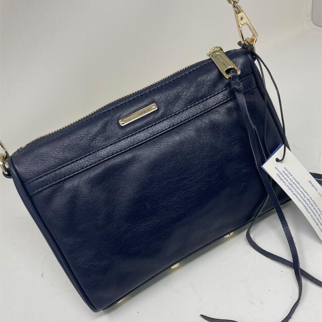 訳あり レベッカミンコフ ショルダーバッグ ネイビー hjeHRiDZuo - iuu ...