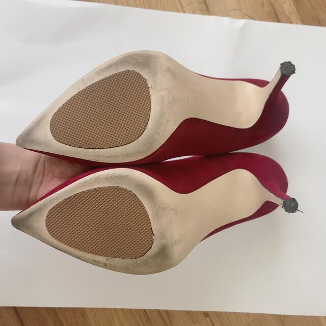 Odette e Odile(オデットエオディール)のパンプス　ワインレッド レディースの靴/シューズ(ハイヒール/パンプス)の商品写真