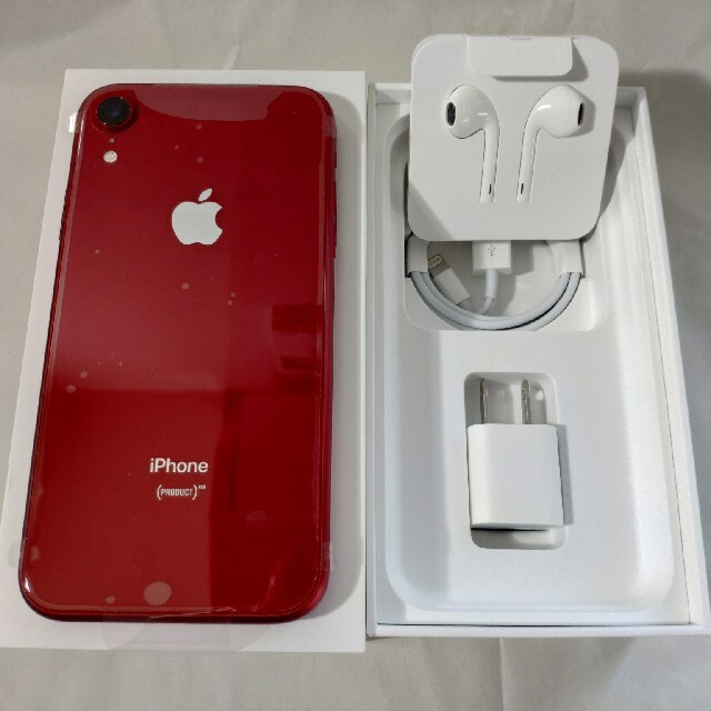 iPhone XR 64GB (PRODUCT)RED 極上美品 92% iPhone XR 64GB (PRODUCT)RED 極上美品 92%
