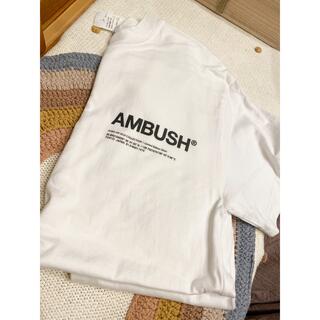 アンブッシュ(AMBUSH)のAmbush tシャツ　1 白　クリーニング済み(Tシャツ/カットソー(半袖/袖なし))