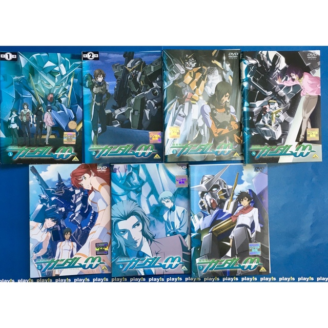 【バーゲンセール】全巻セットDVD▼機動戦士ガンダム00 ダブルオー(17枚セット)ファーストシーズン 全7巻 + セカンドシーズン 全7巻 + スペシャルエディション 全3巻▽レンタル落ち