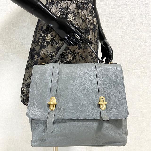 ハンドバッグ˚✧₊ BRUNOMAGLI ブルーノマリ レザービックハンドトートバッグ