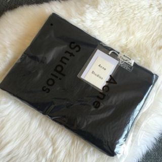 アクネ(ACNE)のAcne studios 新品 ◎ 大判ストール ブラック(マフラー/ショール)