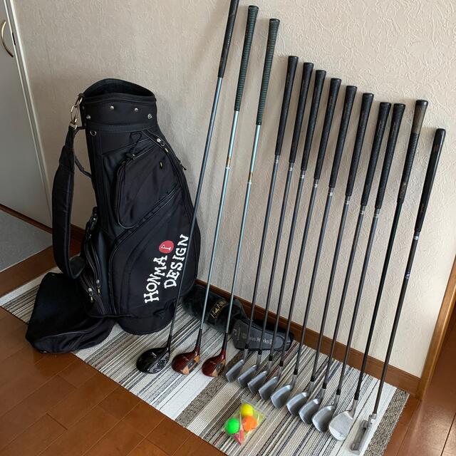 スポーツ/アウトドア名器‼️メンズゴルフクラブセット⛳️豪華Hiro Honma