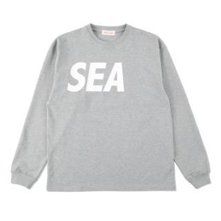 ウィンダンシー(WIND AND SEA)のWIND AND SEA SEA L/S T-SHIRT ASH-R.BLUE(Tシャツ/カットソー(七分/長袖))