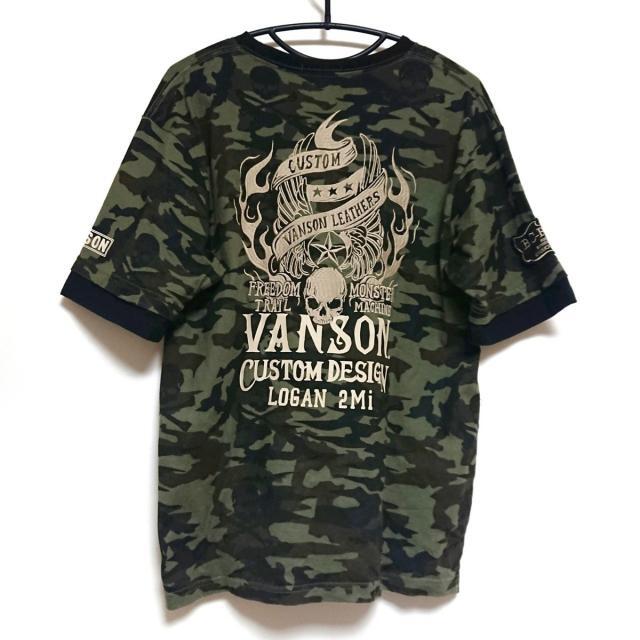 VANSON(バンソン)のバンソン 半袖Tシャツ サイズL メンズ - メンズのトップス(Tシャツ/カットソー(半袖/袖なし))の商品写真