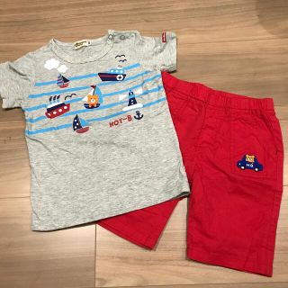 ホットビスケッツ(HOT BISCUITS)のモンブラン様専用　ホットビスケッツ  上下セット　90㎝(Tシャツ/カットソー)