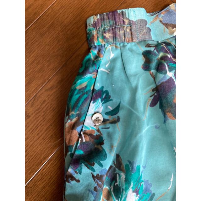Sensounico(センソユニコ)の☆美品☆センソユニコの花柄コットンフレアースカート レディースのスカート(ロングスカート)の商品写真