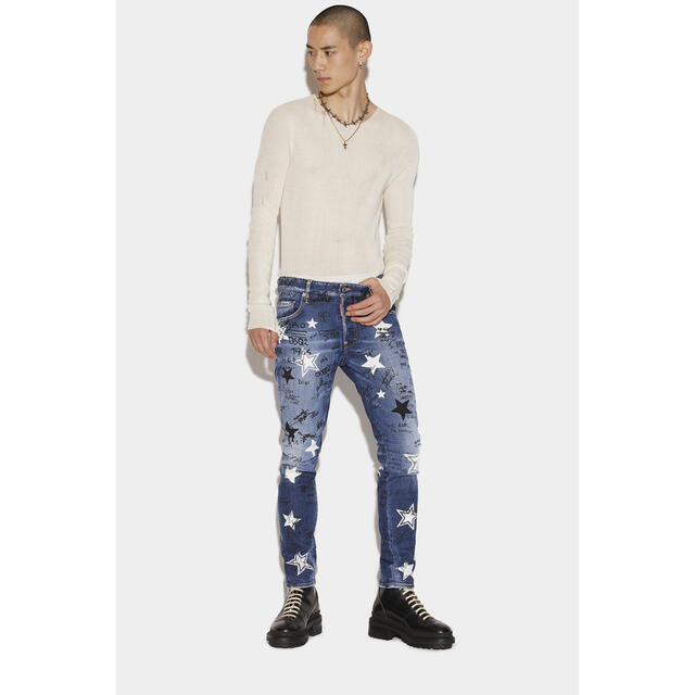 DSQUARED2 ディースクエアード 新品 デザイン SKATER デニム 【60%OFF