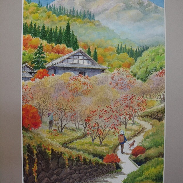 新品本物 南飛騨は実りの秋 絵画+タペストリー - hairgrowthdoctor.com