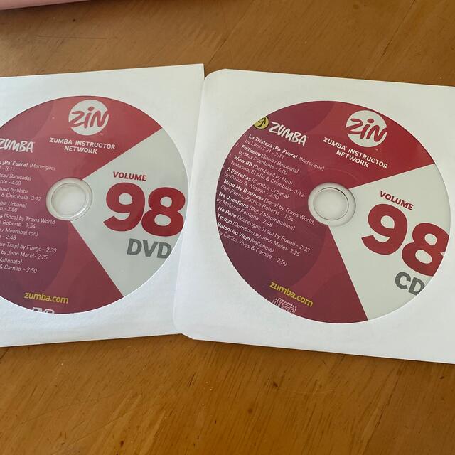 NEW,ZUMBA DVD.CD 98