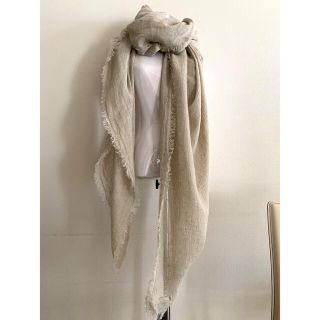 アパルトモンドゥーズィエムクラス(L'Appartement DEUXIEME CLASSE)の未使用L'Appartement 【メゾンドバカンス】Linen Stole (ストール/パシュミナ)