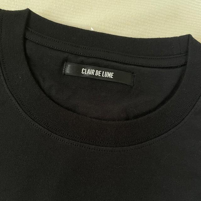 三代目 J Soul Brothers(サンダイメジェイソウルブラザーズ)の【未使用】CLAIR DE LUNE Basic tee 黒 Sサイズ  メンズのトップス(Tシャツ/カットソー(半袖/袖なし))の商品写真
