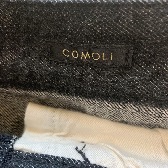 COMOLI(コモリ)のCOMOLI コモリ ベルテッドデニム 1 メンズのパンツ(デニム/ジーンズ)の商品写真