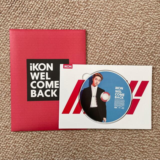 iKON(アイコン)のiKON WELCOME BACK CD ジナン エンタメ/ホビーのCD(K-POP/アジア)の商品写真