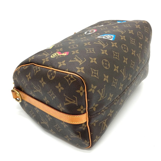 LOUIS VUITTON(ルイヴィトン)のルイヴィトン LOUIS VUITTON スピーディ30 バンドリエール M44365 モノグラム ラブロック 2WAY ショルダーバッグ ハンドバッグ モノグラムキャンバス ブラウン レディースのバッグ(ハンドバッグ)の商品写真