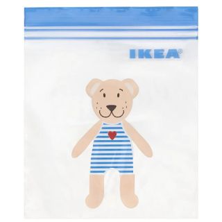 イケア(IKEA)のIKEA ISTAD ジップロック くまさん(その他)