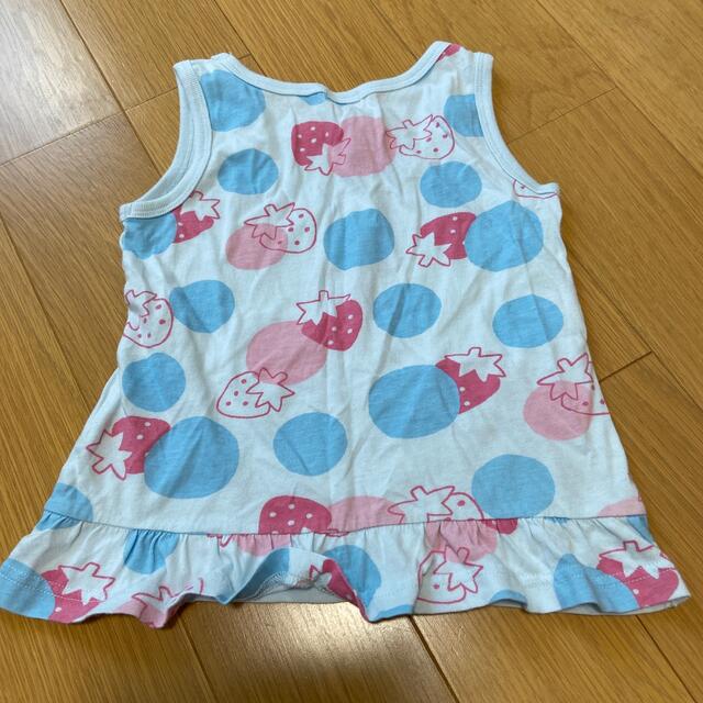 KP(ニットプランナー)のkp 100 タンクトップ　ニットプランナー 100 キッズ/ベビー/マタニティのキッズ服女の子用(90cm~)(Tシャツ/カットソー)の商品写真