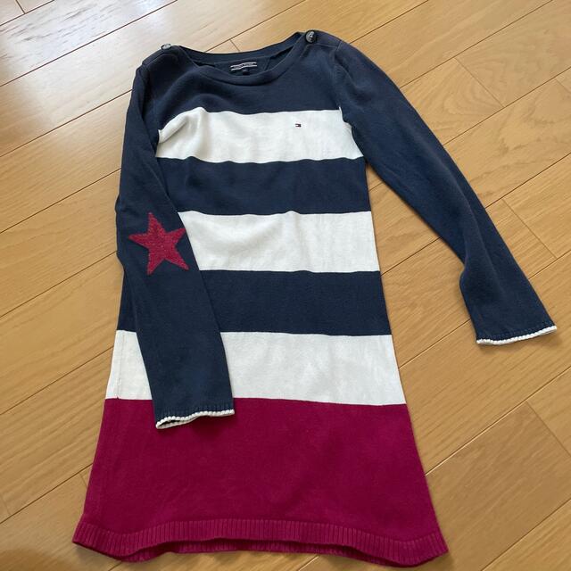 TOMMY HILFIGER(トミーヒルフィガー)のトミーフィルガー　ワンピ キッズ/ベビー/マタニティのキッズ服女の子用(90cm~)(ワンピース)の商品写真