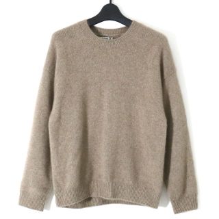 トップスAURALEE 18AW ベビーカシミヤ メランジェ　ニット　オーラリー