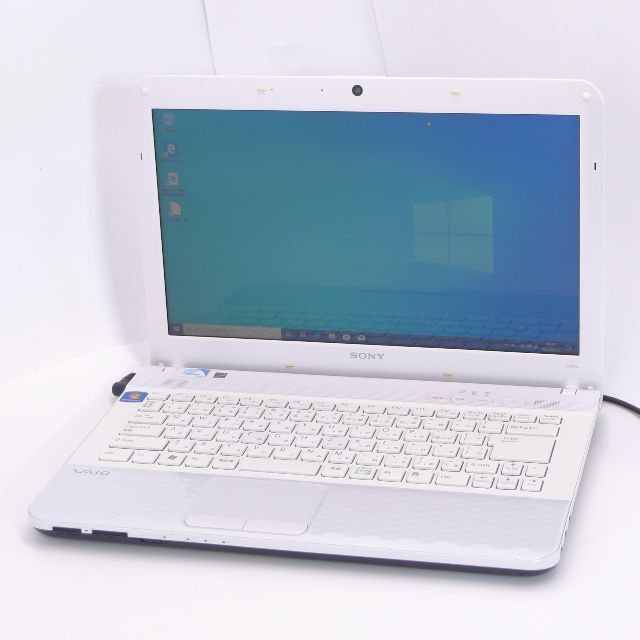 ホワイトCPU高速SSD搭 VPCEG14FJ 4GB RW 無線 webカメラ