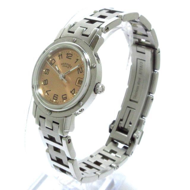 Hermes(エルメス)のエルメス 腕時計 クリッパー CL4.210 レディースのファッション小物(腕時計)の商品写真