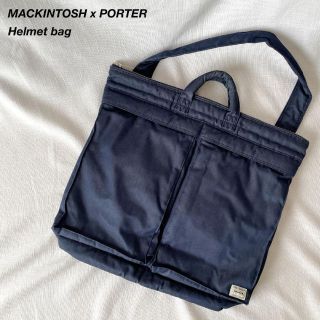 ポーター(PORTER)の【限定・希少】ポーター×マッキントッシュ ヘルメットバッグ 2way デニム風(トートバッグ)