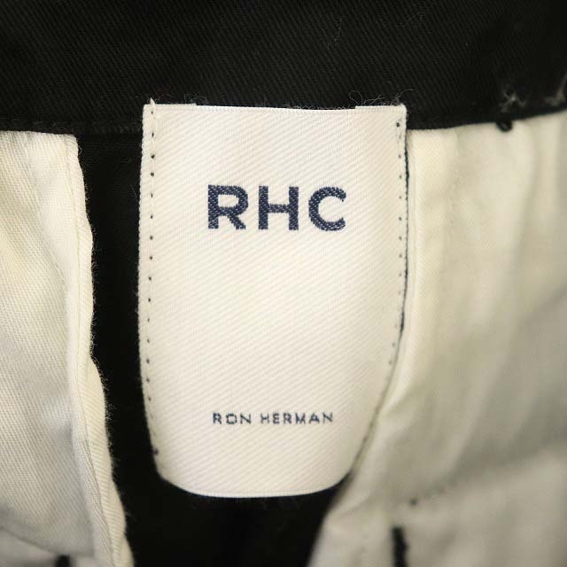 Ron Herman(ロンハーマン)のロンハーマン RHC Wide ワイドチノパンツ バルーンパンツ XS 黒 レディースのパンツ(その他)の商品写真