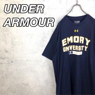 アンダーアーマー(UNDER ARMOUR)の希少 90s アンダーアーマー Tシャツ プリントロゴ 美品(Tシャツ/カットソー(半袖/袖なし))