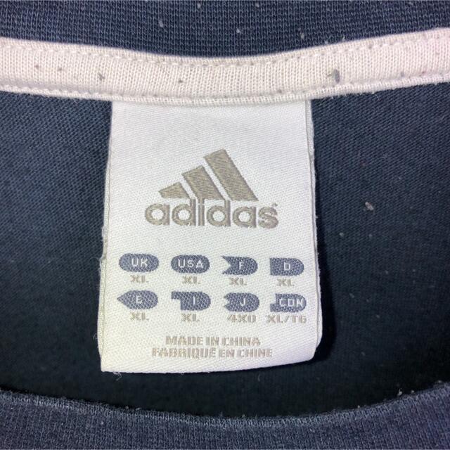 adidas(アディダス)の希少 90s アディダス Tシャツ プリントロゴ 美品 メンズのトップス(Tシャツ/カットソー(半袖/袖なし))の商品写真