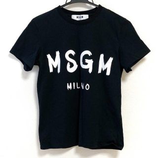 エムエスジイエム(MSGM)のエムエスジィエム 半袖Tシャツ サイズXS -(Tシャツ(半袖/袖なし))