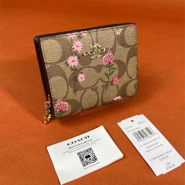 正規通販】 フラワー ワイルド シグネチャー COACH - COACH プリント