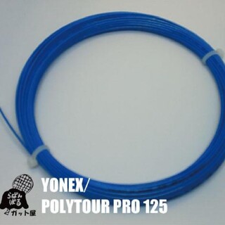 ヨネックス(YONEX)の【12Mカット】ポリツアープロ 1.25mm ブルー 1張り／ヨネックス(その他)