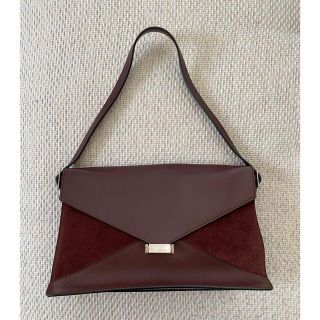 セリーヌ(celine)のセリーヌ ショルダーバッグ　バーガンディ色(ショルダーバッグ)