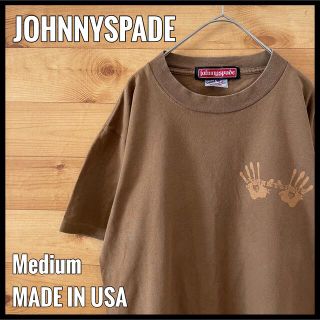 ジョニースペード(JOHNNYSPADE)の【JOHNNYSPADE】USA製 バックプリント Tシャツ M US古着(Tシャツ/カットソー(半袖/袖なし))