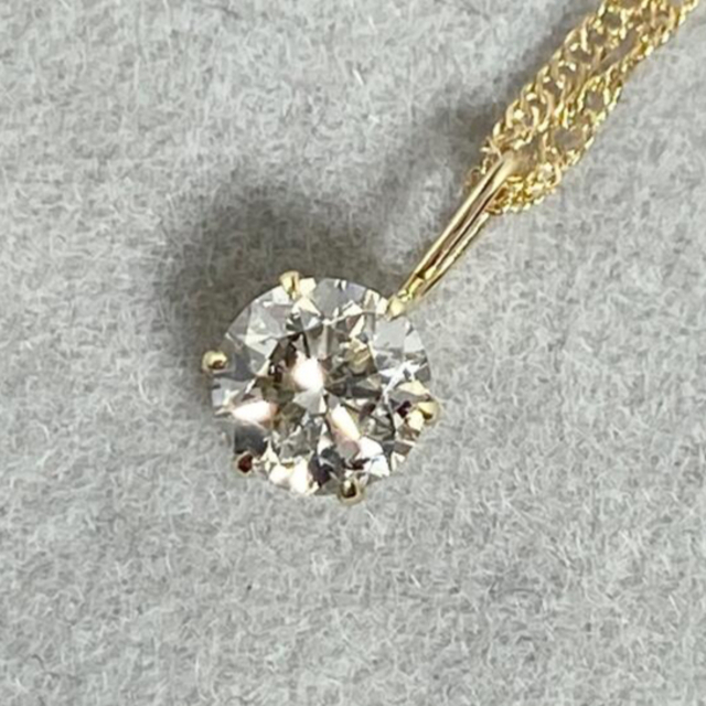 14-30】ダイヤモンド ネックレス D0.3ct - ネックレス