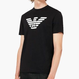 エンポリオアルマーニ(Emporio Armani)の51 EMPORIO ARMANI ブラック Tシャツ size L(Tシャツ/カットソー(半袖/袖なし))