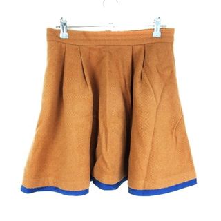 カージュ(Khaju)のカージュ Khaju スカート フレア ミニ バックファスナー タック 薄手 ウ(その他)