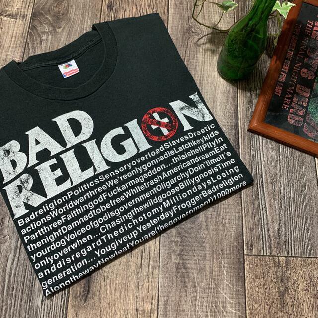 得価通販 90's BAD RELIGION Fade T-SHIRTの通販 by LUDUS｜ラクマ