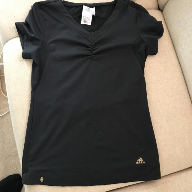 adidas(アディダス)のadidas レディース Tシャツ　Ｌ レディースのトップス(Tシャツ(半袖/袖なし))の商品写真