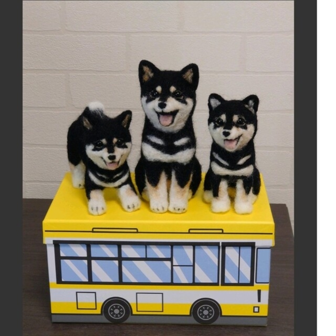 柴犬 羊毛 羊毛フェルト ハンドメイド うちの子オーダー 柴犬 羊毛 羊毛フェルト ハンドメイド うちの子オーダー