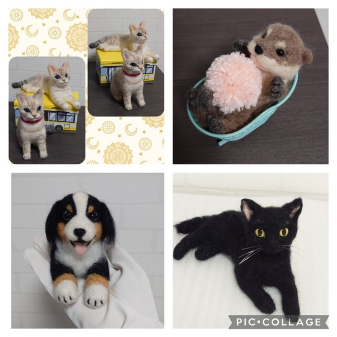 柴犬 羊毛 羊毛フェルト ハンドメイド うちの子オーダー オーダーメイド