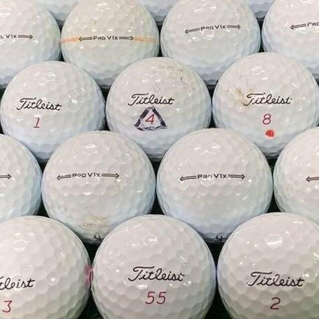 43・☆ロストボール タイトリスト PROV1x 2021年 20球 B