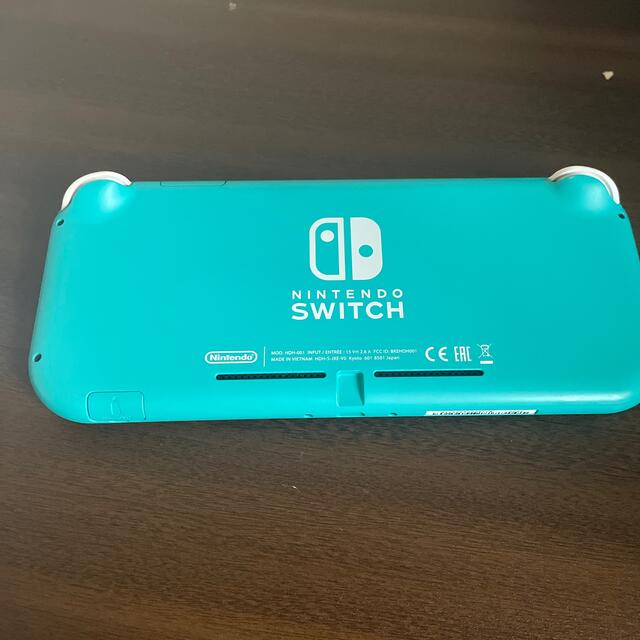 Nintendo Switch(ニンテンドースイッチ)のNintendo switch lite ターコイズ エンタメ/ホビーのゲームソフト/ゲーム機本体(携帯用ゲーム機本体)の商品写真