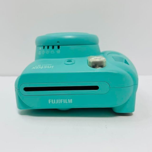美品 FUJIFILM チェキ instax mini 8+ ミント レンズ付 スマホ/家電/カメラのカメラ(フィルムカメラ)の商品写真